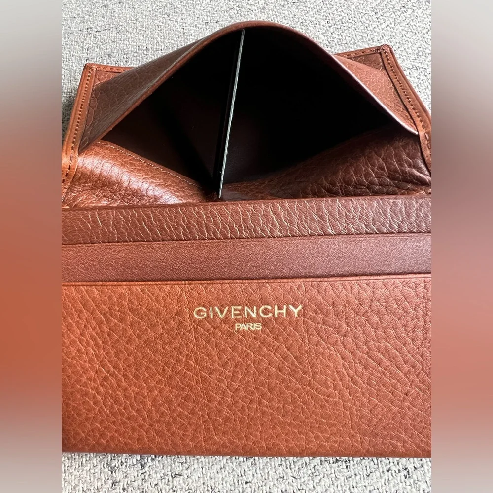 Givenchy leather card wallet